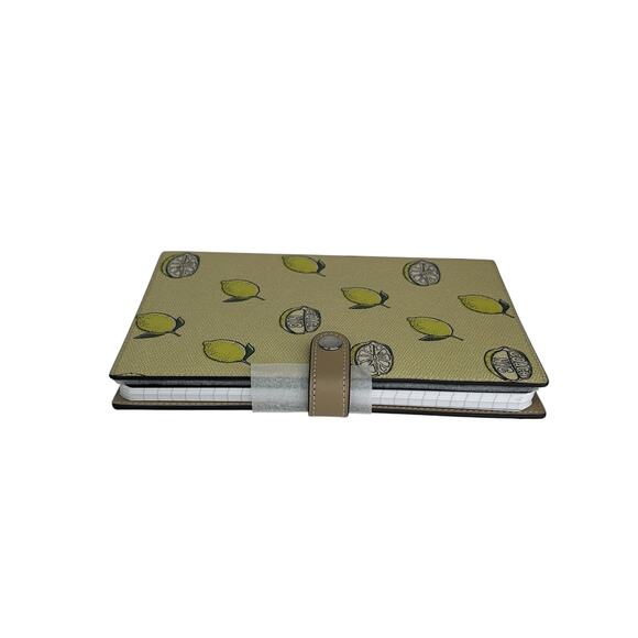 Coach Notebook With Lemon Print Coated canvas/Sv/Garden Glade Multi - Picture 3 of 10